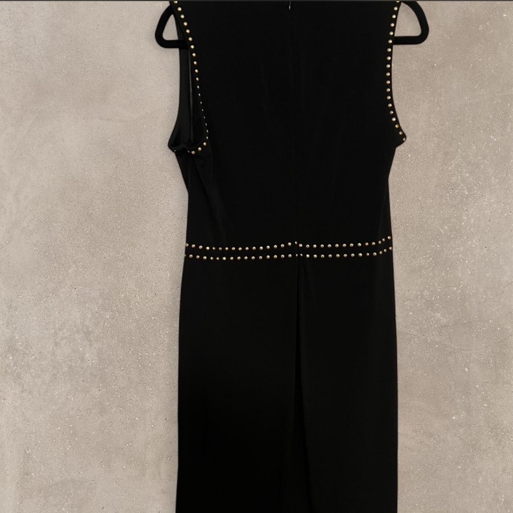 Black Studded Mini Dress - Picture 2 of 3